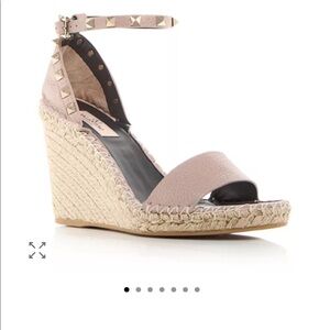 Valentino rockstud wedges